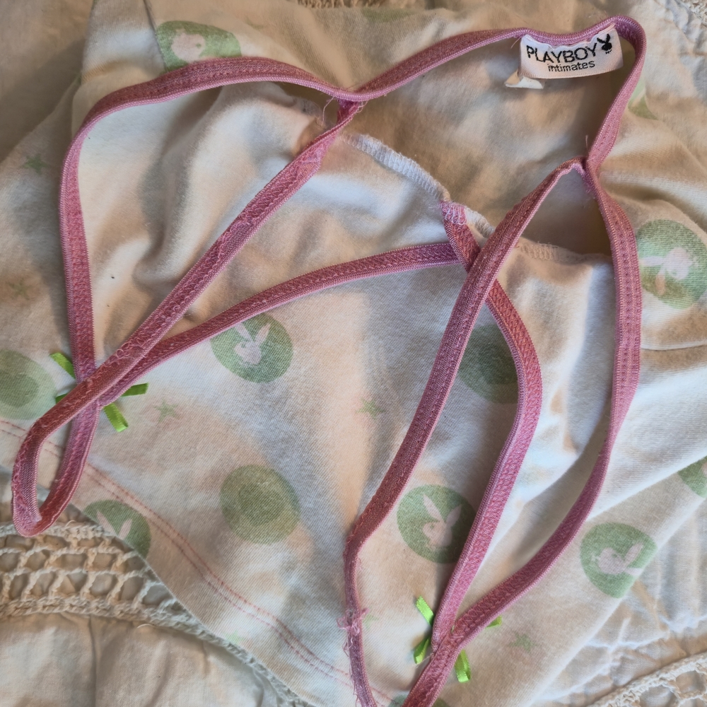 Vintage Y2k Playboy Polka Dot Camisole - Picture 4 of 4